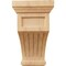 Ekena Millwork 7"W x 7 1/2"D x 13"H Fluted Corbel, Red Oak COR07X07X13FLRO - alternate 4